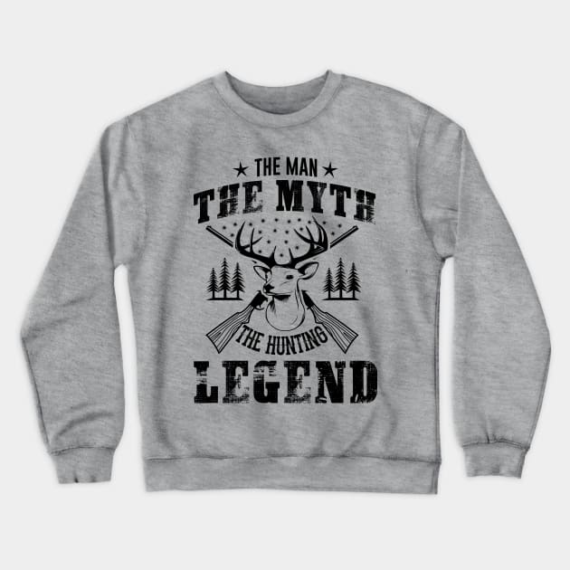 HUNTING LEGEND Crewneck Sweatshirt by Urshrt